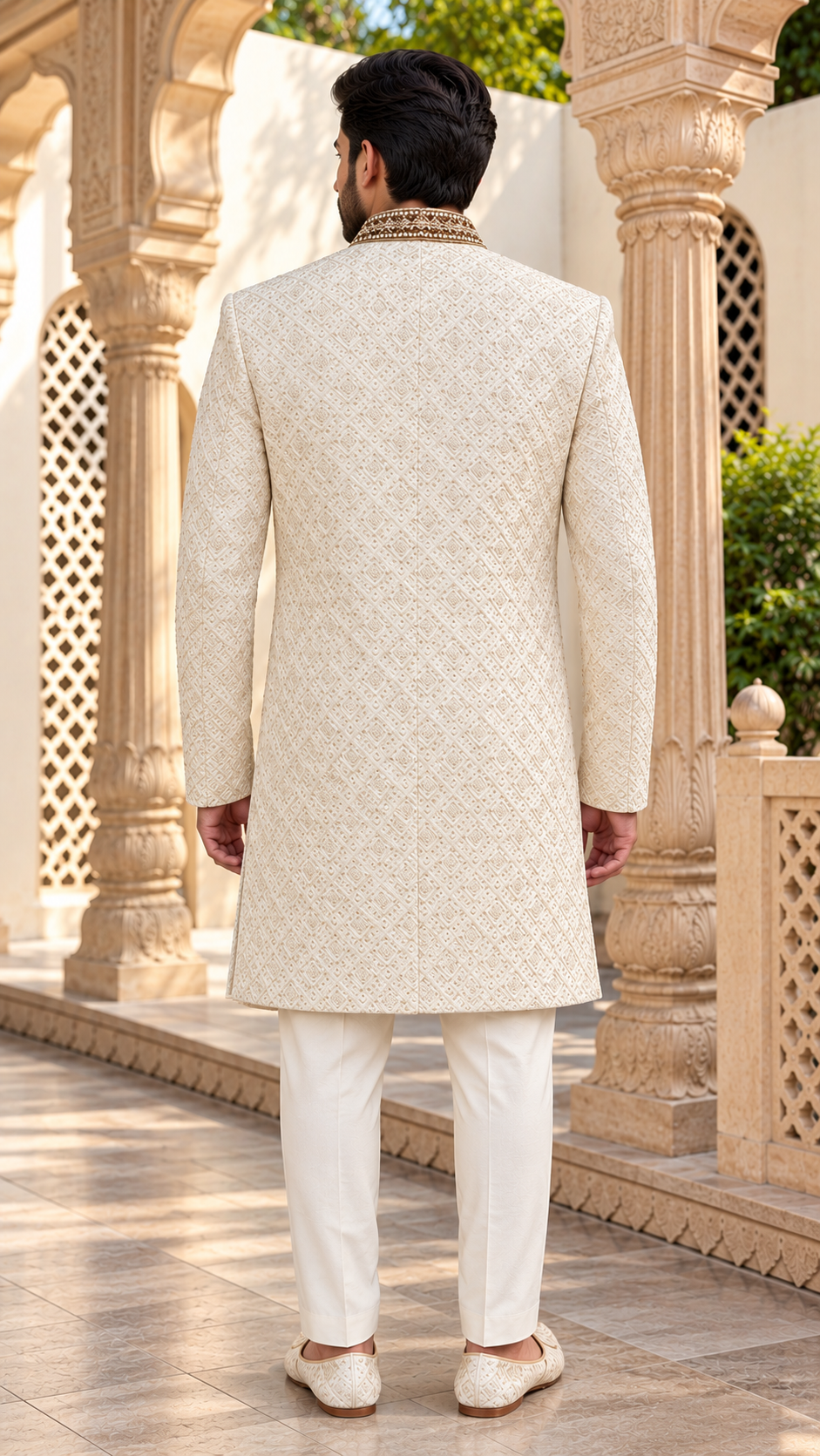 Embroidered Sherwani for Men – Premium Wedding Wear