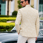 Embroidered Prince Coat – Luxury Wedding & Formal Wear