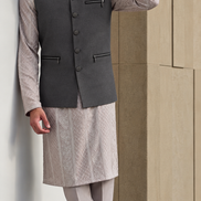 Charcoal Grey Men's Waistcoat
