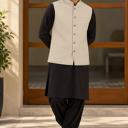 Men’s Cream Waistcoat Premium Traditional Outfit