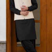 Men’s Cream Waistcoat Premium Traditional Outfit